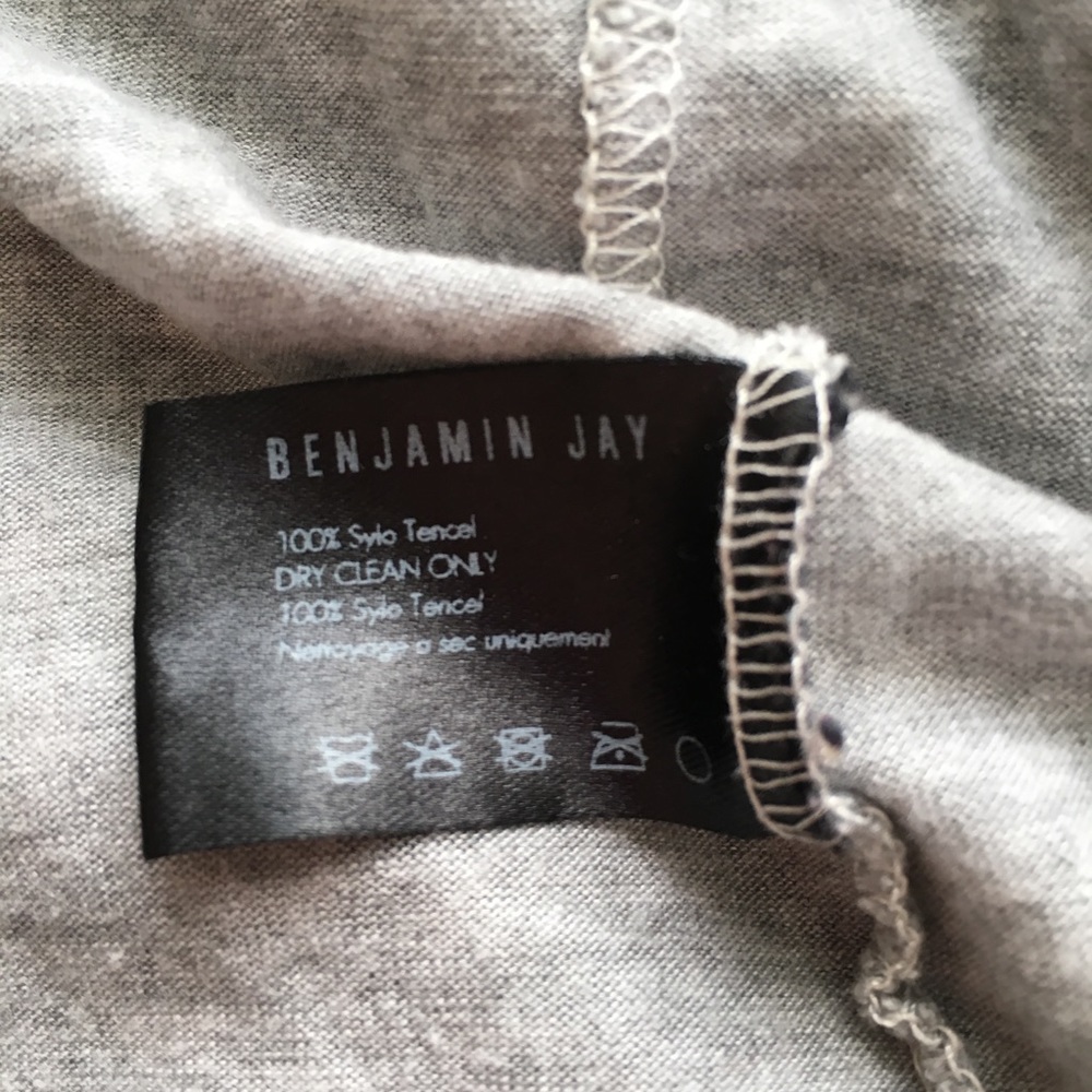 Benjamin Jay Gray Back Cut Out Tank - Picture 7 of 7